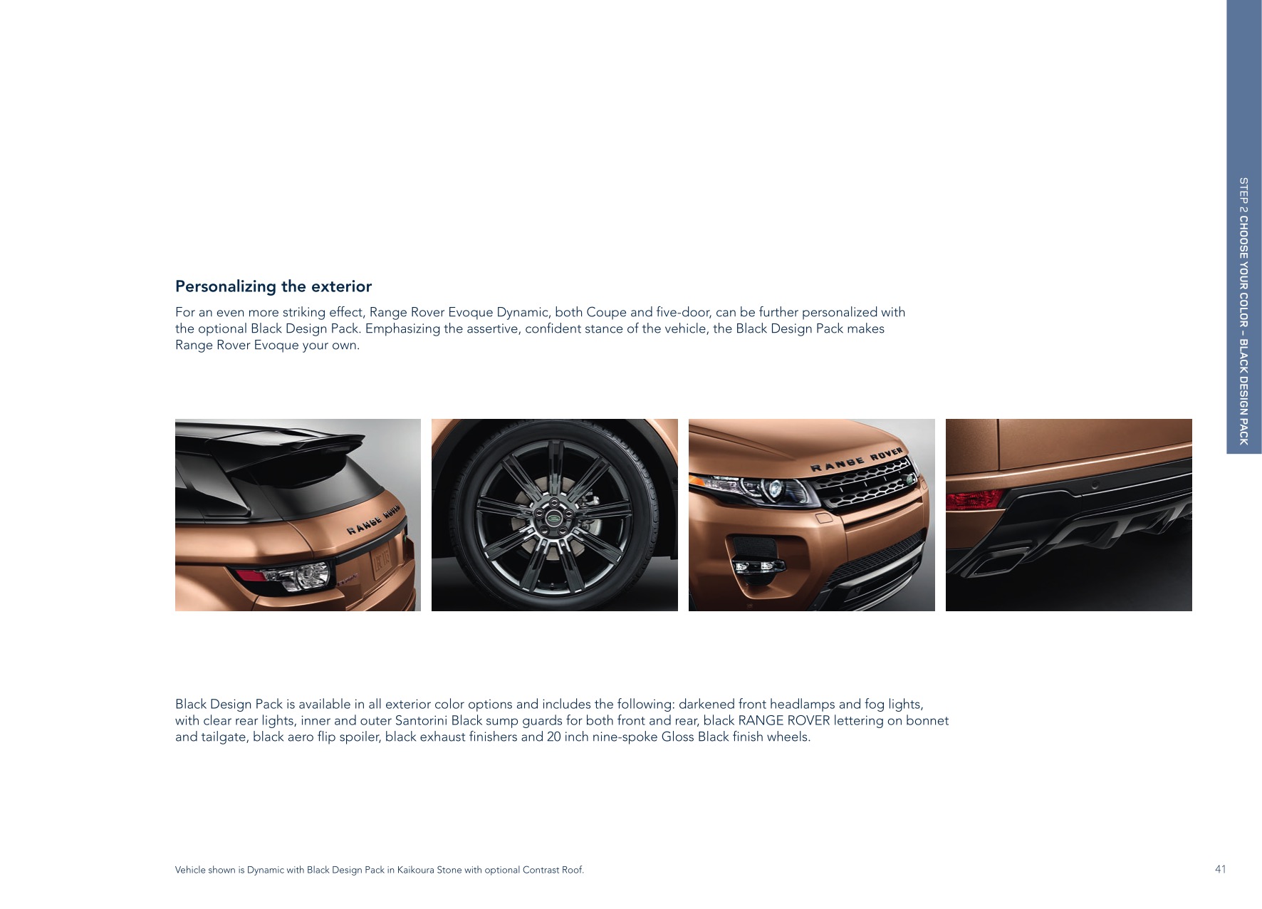 2015 Land Rover Evoque Brochure Page 75